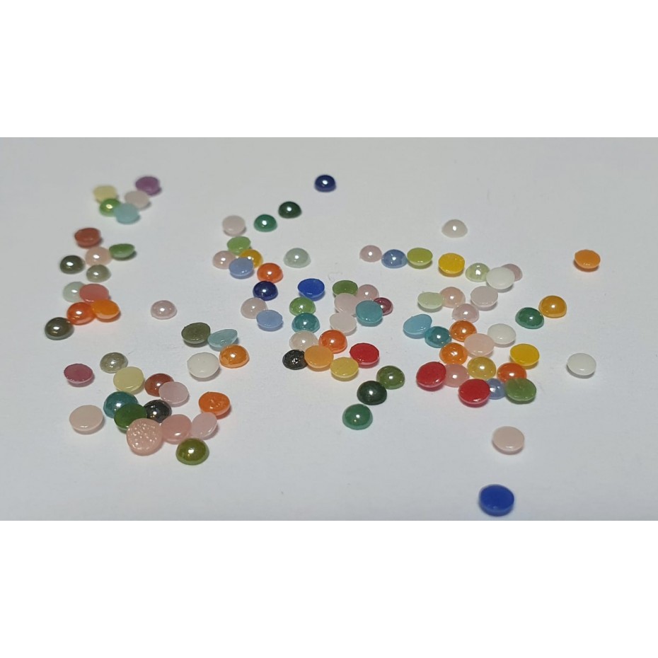Cristale Bubble Mix Colour HOLLYWOOD PERFECT NAILS Acasa