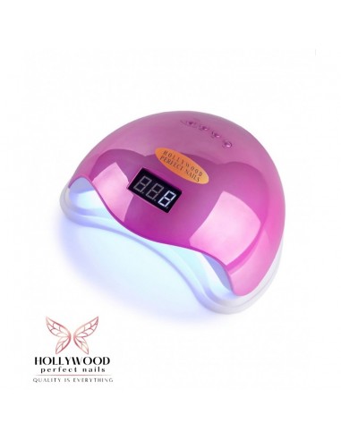Lampa Led Lux 5 Pink Rainbow Profesionala Hollywood HOLLYWOOD PERFECT NAILS Acasa